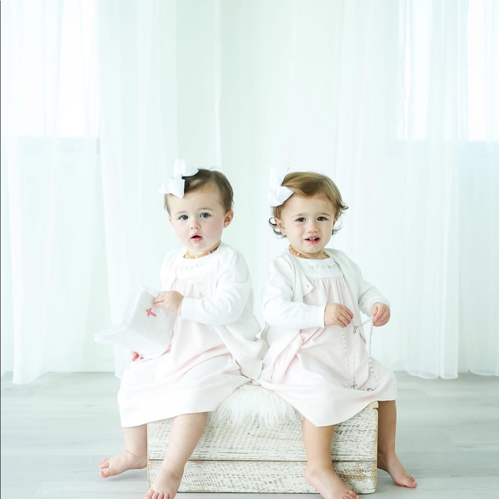 Delicate pink Ralph Lauren dress